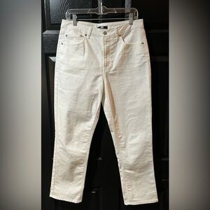 NEW Frye Garment Dyed Off White Jeans NWOT
